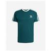 Adidas 3stripes M - T-shirt - Uomo - Verde