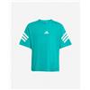 Adidas 3stripes Jr - T-shirt - Verde