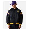 New Era Los Angeles Lakers M - Giacca Nba - Uomo - Nero