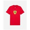 Puma Ferrari Sportsw Colored Shield M - T-shirt - Uomo - Rosso