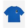 Puma Over Graphic Jr - T-shirt - Blu Royal