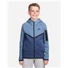 Nike Tech Fleece 2 Jr - Felpa - Blu Navy