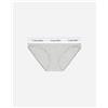 Calvin Klein Underwear Slip Bikini W - Slip Intimo - Donna - Grigio