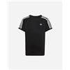 Adidas 3stripes Jr - T-shirt - Nero