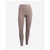 Adidas Opt 3stripes W - Leggings - Donna - Grigio