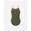 Arena Lace Solid W - Costume Piscina - Donna - Verde