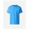 The North Face Box Logo Back M - T-shirt - Uomo - Azzurro