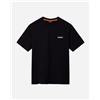 Napapijri Small Logo Box M - T-shirt - Uomo - Nero