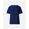 North Sails Linear Logo W - T-shirt - Donna - Blu