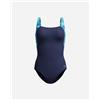 Speedo Printed Luna Lustre W - Costume Piscina - Donna - Blu