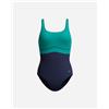 Speedo Solid Contour Eclipse W - Costume Piscina - Donna - Blu