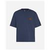 Converse Heavy Jersey Relaxed M - T-shirt - Uomo - Blu