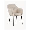 AC Design Sedia con gambe in metallo Emilia