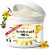 Dermamo Arnica per cavalli uso umano 500 ml - Crema Arnica Montana con Vitamina E, Gel per Muscoli e Articolazioni, Assorbimento Rapido, Formula Botanica Dermatologicamente Testata, Made in Italy