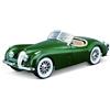 Burago Bburago Jaguar XK 120 Roadster (1951) in Scala 1:24 in Colore Verde (18-22018G)
