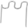 Terisass Acciaio Inossidabile Caldo Staples Saldatore Staple per Auto Paraurti Riparazione Plastic Welding Riparazione 100Pcs (Wave Style)