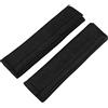 Fdit 2 Pezzi/Set Copri Cinghia Auto Copertura Morbida Cintura di Sicurezza Imbottitura Universale Protezioni per Cintura Auto copricuscino Confortevole per Auto Tracolla Zaino Tracolla(Nero)