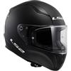 LS2, Casco Moto Integrale RAPID II SOLID Matt Black, XS