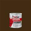 MAXMEYER Smalto a solvente per ferro e legno brillante TESTA DI MORO R8017 0,125 L