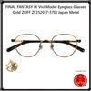 Zoff Occhiali da vista modello FINAL FANTASY IX Vivi oro ZOFF ZF252017-57E1 metall...