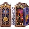 Book Nook Kit Miniature Da Costruire DIY Booknook Rincón De Fantasía Mágica 3D P