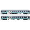 RIVAROSSI HR4376 Set 2 cuccette UIC-X '68, livrea XMPR FS Trenitalia