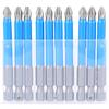 Oumefar Set di punte per cacciavite elettrico a testa croce, PH2 x 70 mm, per cacciavite elettrico