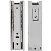 Fdit 2Pcs 5in Mini Hardware con cuscinetto a sfera, montaggio laterale, cassetto, guide mobili, guida completa, estensione, armadio da