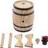 CHICIRIS Botti di Rovere Naturali per Invecchiamento Vino e Birra Barili Legno Artigianali per Bar Ristoranti e Attività Commerciali