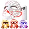 Thermolab Aura Pro - Maschera facciale a LED, per terapia della luce a infrarossi, 630 nm + 850 nm, senza fili, ricaricabile, anti-invecchiamento, acne, rughe e cura della pelle luminosa