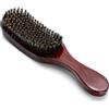 Ejoyous Spazzola Uomo Setole di Cinghiale Brush Capelli Lunghi Mediamente Dura Extra Lunghe