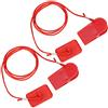 RiToEasysports Blocco di Sicurezza Magnetico per Tapis Roulant, 2 Pezzi Interruttore di Sicurezza Universale per Macchina da Corsa Blocco Magnetico Chiave Rettangolare Clip Interruttore di Sicurezza per Tapis Roulan
