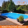 copia di Piscina Capri 4,70 x 3,00 m - altezza 135 cm - 14 mc - a forma di otto