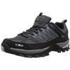 CMP Rigel Low Trekking Shoes Wp, Scarpe da trekking Uomo, Grey, 43 EU