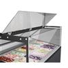 Mondial Vetrina gelato, pasticceria gelata e stecco - 22 vaschette da 5 L o 44 da 2,5 L - Temp. +10°-25°C - Cm 200.6