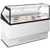 Mondial Vetrina gelato, pasticceria gelata e stecco - 16 vaschette da 5 L o 32 da 2,5 L - Temp. +10°-25°C - Cm 150.6