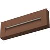 BENEITO FAURE Faretto Led segnapasso da parete a superficie Tween - 5W, Switch CCT, Illuminazione Interni ed Esterni, corridoi o passaggi (Corten)