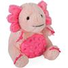 Wild Republic Poppykins-Mini Axolotl, Stuffed Animal, 19 cm, Plush Toy, Fill is Spun Recycled Water Bottles