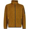 Cmp Man Jacket Ocra Melange Pile Leggero Uomo