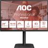 AOC E4 X24E4U Monitor PC 61 cm (24") 1920 x 1200 Pixel Full HD LED Nero