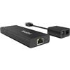 MediaMondo Yealink USB2CAT5E-EXT Ricevitore e trasmettitore di rete Nero