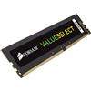 Corsair ValueSelect 8GB, DDR4, 2400MHz memoria 1 x 8 GB (8GB DDR4 2400 UDIMM)