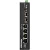 HIKVISION SWITCH HIKVISION INDUSTRIALE 4P GIGABIT + 2 UPLINK GIGABIT SFP BUDGET POE 60W L2