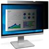 3M BS58.4W9 Filtro per la privacy senza bordi per display 58,4 cm [23] (Black Pr