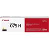 Canon 075 H cartuccia toner 1 pz Originale Giallo