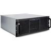 INTERTEC Inter-Tech 4U 40248 Supporto Nero, Grigio (Inter-Tech IPC 4U-40248 - rack-monter