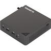 GIGA-BYTE GIGABYTE BRIX Core Ultra 7 255H 2xDDR5 SO-DIMM 2HDMI 2USBC PC con dimensioni 0,4