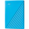 WD 6,4 cm (2,5") 2 TB My Passport USB 3.0 blu