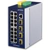 PLANET IGS-20040MT switch di rete Gestito L2+ Gigabit Ethernet [10/100/1000] Blu