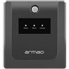 Armac Gruppo di Continuità Interattivo UPS Armac H/1000F/LED 650 W